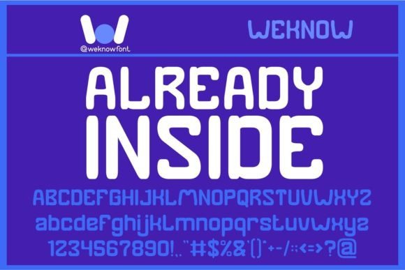 Already Inside: The Display Font That Commands Attention