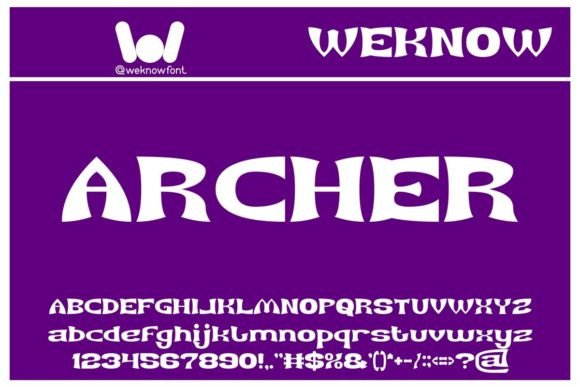 Archer: The Gothic Display Font for Bold Visual Identity