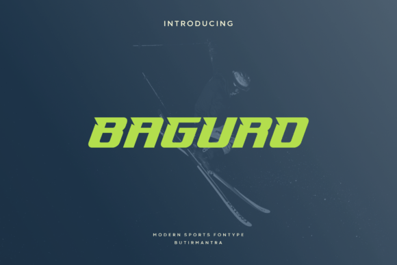 Baguro: A Typeface Built for Speed and Modern Edge