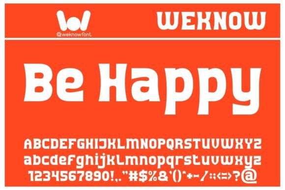 Be Happy: The Font That Brings Personality and Joy to Your Projects