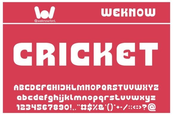 Cricket: A Techno-Sci-Fi Font for Modern Branding