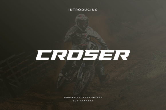 Croser: A Typeface Built for Speed and Impact