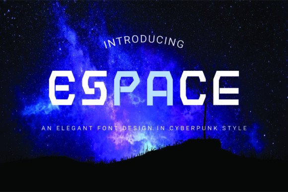 Espace: Capturing the Cyberpunk Edge in Your Designs