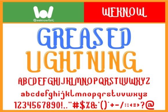 Greased Lightning: A Font That Moves Your Brand Forward