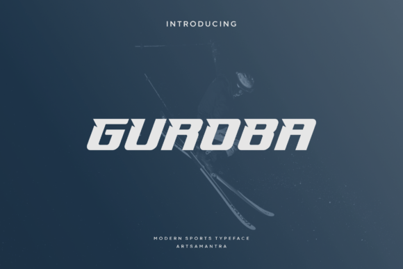 Guroba: The Dynamic Typeface for Modern Brand Impact