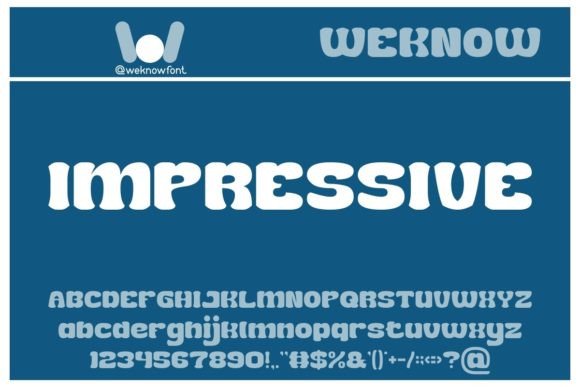 Impressive: A Display Font That Commands Attention