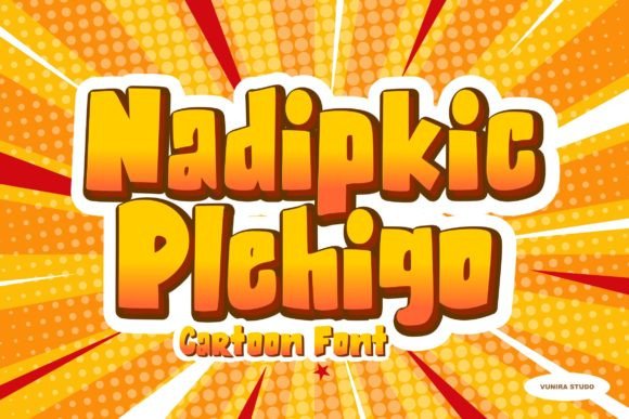 Nadipkic Plehigo: The Whimsical Font for Playful Branding