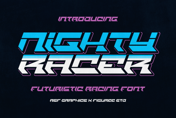Nighty Racer: The High-Speed Typeface for Modern Design