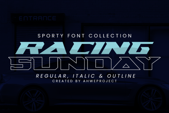 Racing Sunday: The Typeface That Injects Speed Into Your Visuals