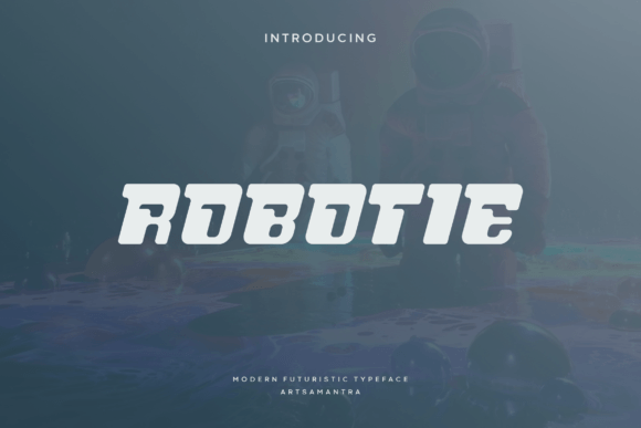 Robotie: The Futuristic Font That Makes Your Designs Stand Out