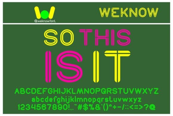 So This is It: A Display Font That Actually Works for Real Projects