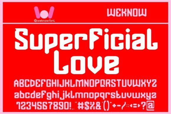 Superficial Love: A Font That Makes Brands Feel Instantly Cool