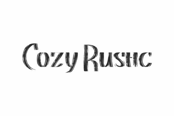 The Authentic Brush of Cozy Rustic: A Typeface for Timeless Projects